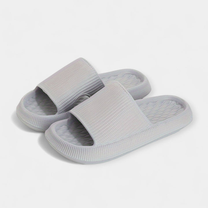 Καλοκαιρινά Slip-On Σανδάλια με Παχύ Πάτο