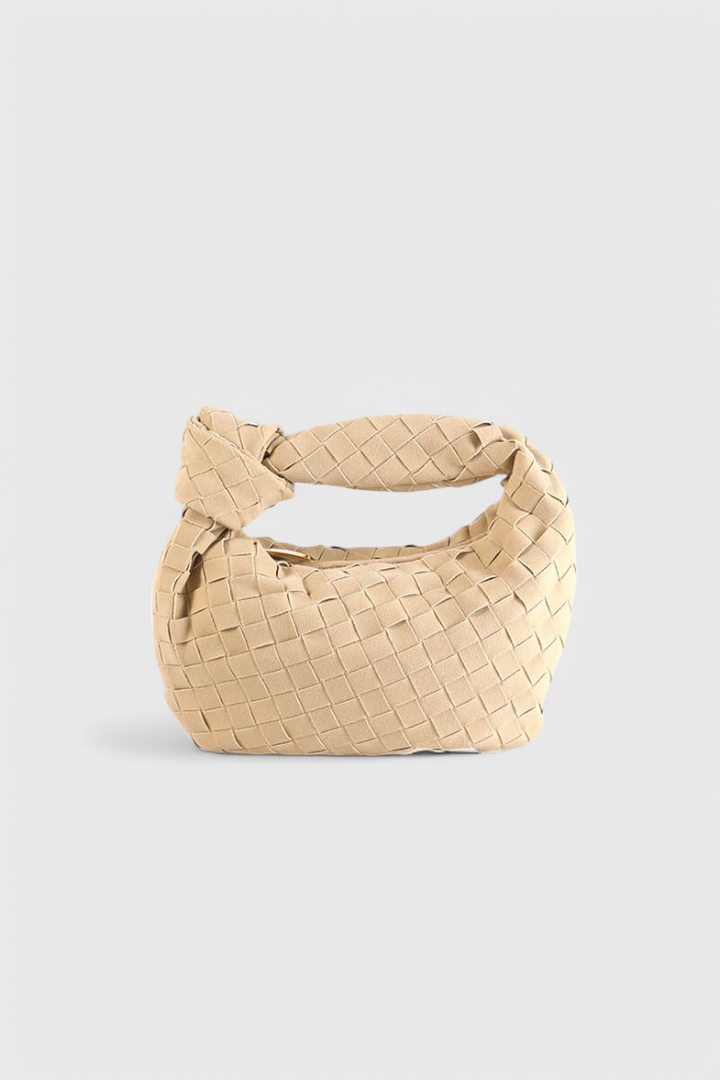 Τσάντα Mini Remi Woven με Λεπτομέρεια Κόμπου